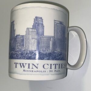 STARBUCKS 2006 Architectural Series City Mug City Of Minneapolis St Paul 18oz